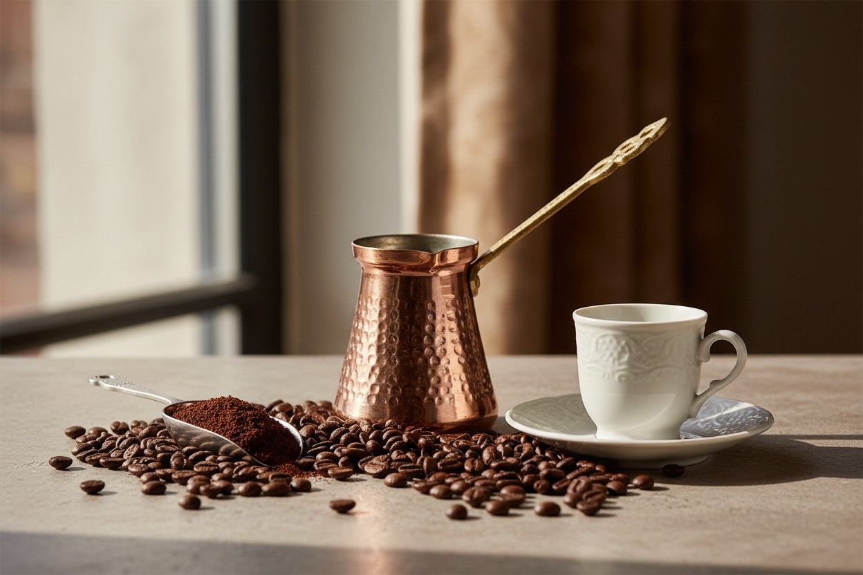 Kavrulmuş çekirdek kahve